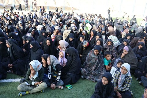 تصاویر| بزرگداشت شهدای خدمت در روستای مرزی لانو خراسان جنوبی