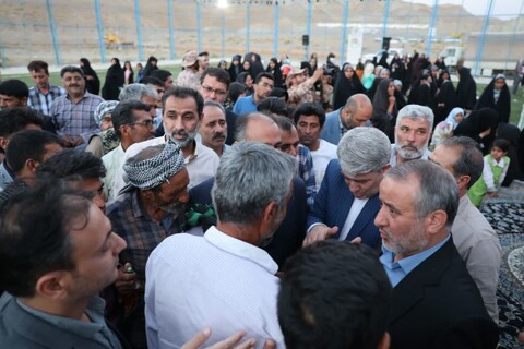 تصاویر| بزرگداشت شهدای خدمت در روستای مرزی لانو خراسان جنوبی