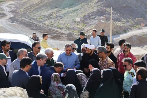 تصاویر| بزرگداشت شهدای خدمت در روستای مرزی لانو خراسان جنوبی