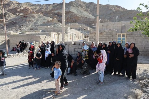 تصاویر| بزرگداشت شهدای خدمت در روستای مرزی لانو خراسان جنوبی