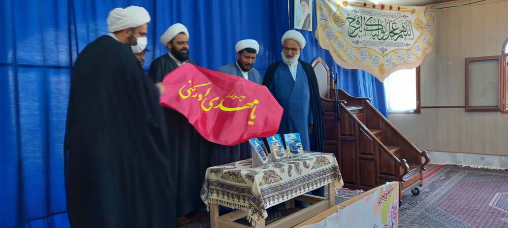 تصاویر/ آئین رونمایی از نشریه «صراط» مدرسه علمیه امیرالمومنین(ع) آران و بیدگل