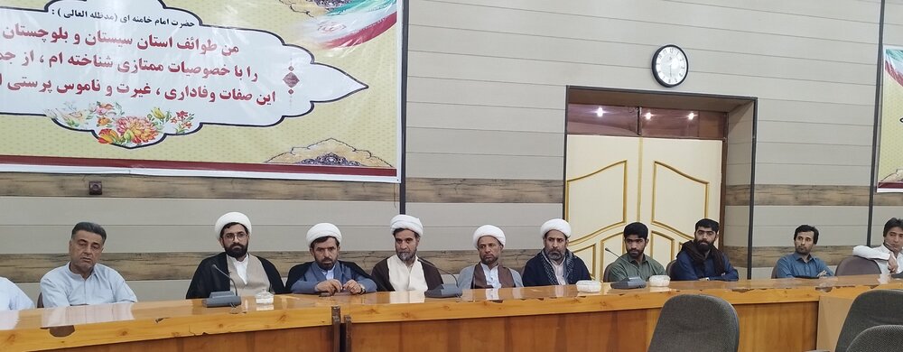 جلسه سران طایفه بامری در ایرانشهر