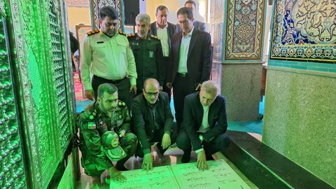 تصاویر/ گرامیداشت شهدای خدمت در عجب شیر