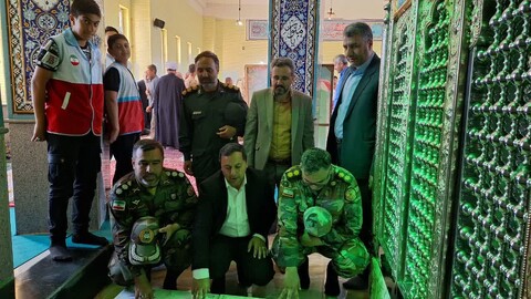 تصاویر/ گرامیداشت شهدای خدمت در عجب شیر