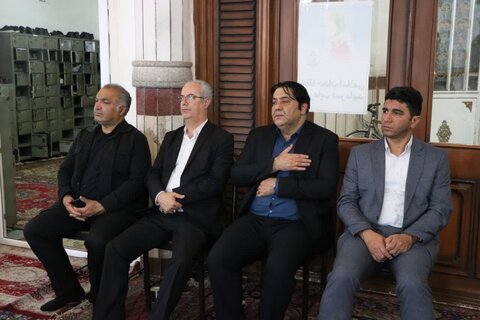 تصاویر/ نخستین سالگرد شهادت شهدای خدمت در خوی