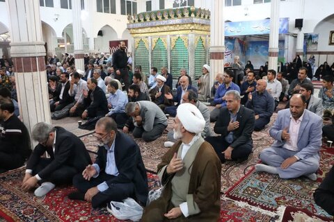 تصاویر/ نخستین سالگرد شهادت شهدای خدمت در خوی