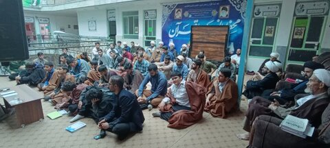 تصاویر اجرای برنامه تهذیبی آموزشی در مدرسه علمیه نورآباد