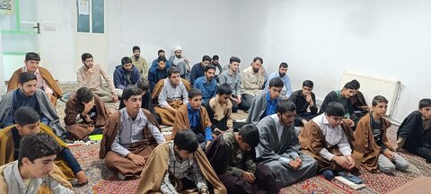 تصاویر اجرای برنامه تهذیبی آموزشی در مدرسه علمیه نورآباد