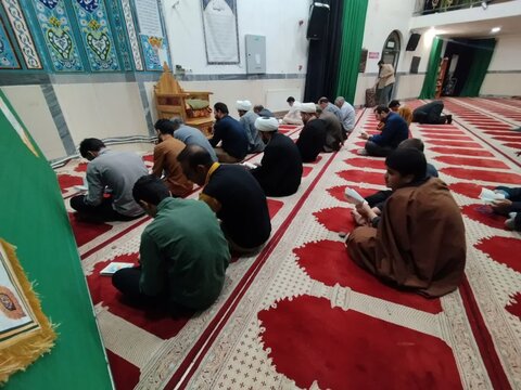 تصاویر اجرای برنامه تهذیبی آموزشی در مدرسه علمیه نورآباد