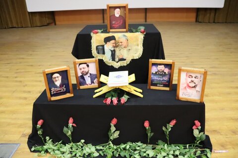 تصاویر مراسم گرامیداشت شهید جمهور و شهدای خدمت در کوهدشت