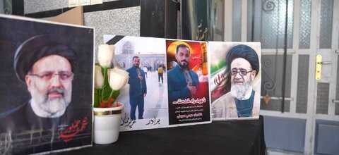 عیادت حجت‌الاسلام والمسلمین بلادیان بلادیان از روحانی رامشیری