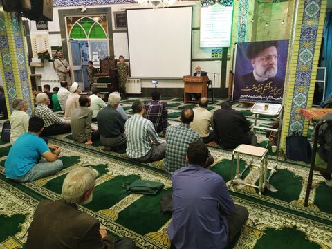 مراسم بزرگداشت شهید رئیسی با حضور مشاور ویژه فرمانده کل سپاه