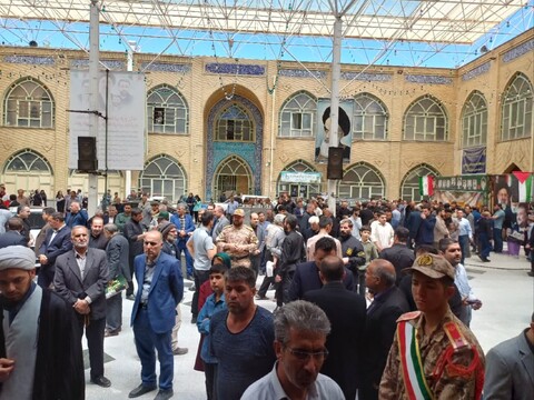 تصاویر/ گرامیداشت شهدای خدمت در مراغه