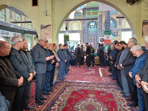 تصاویر/ گرامیداشت شهدای خدمت در مراغه