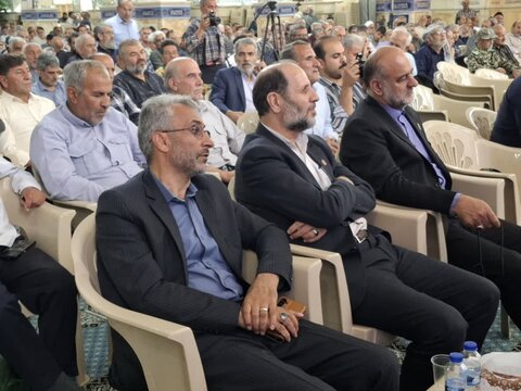 تصاویر/گردهمایی رزمندگان هشت سال دفاع مقدس در مشهداردهال کاشان