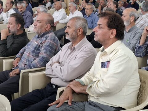 تصاویر/گردهمایی رزمندگان هشت سال دفاع مقدس در مشهداردهال کاشان