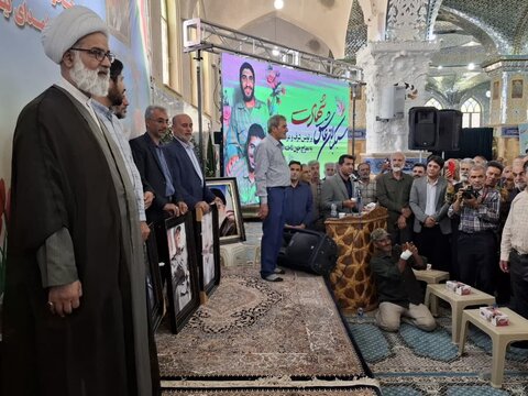 تصاویر/گردهمایی رزمندگان هشت سال دفاع مقدس در مشهداردهال کاشان