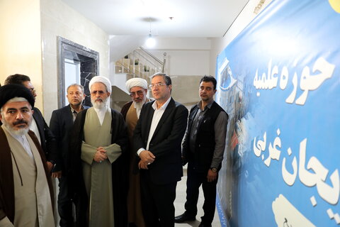 تصاویر / افتتاحیه ساختمان جدید مدیریت حوزه علمیه استان آذربایجان غربی