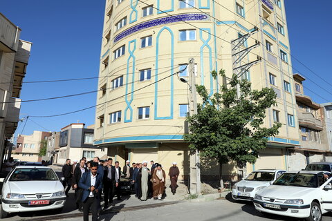 تصاویر / افتتاحیه ساختمان جدید مدیریت حوزه علمیه استان آذربایجان غربی