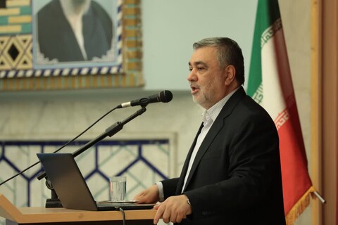 تصاویر/ اولین نشست از سلسله نشست‌های ولایت فقیه با عنوان هندسه قدرت نظام اسلامی