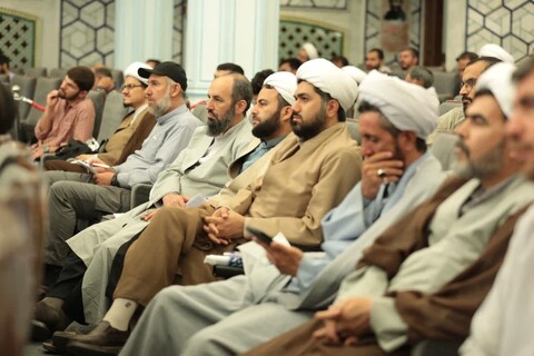 تصاویر/ اولین نشست از سلسله نشست‌های ولایت فقیه با عنوان هندسه قدرت نظام اسلامی