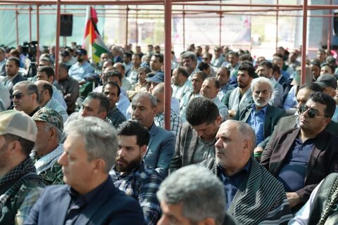 تصاویری از همایش گرامیداشت شهدای حاج عمران در منطقه مرزی پیرانشهر
