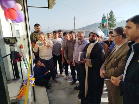 تصاویر افتتاح کارخانه یخ دلفان