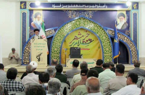 تصاویر/ گرامیداشت فتح خرمشهر در دیّر