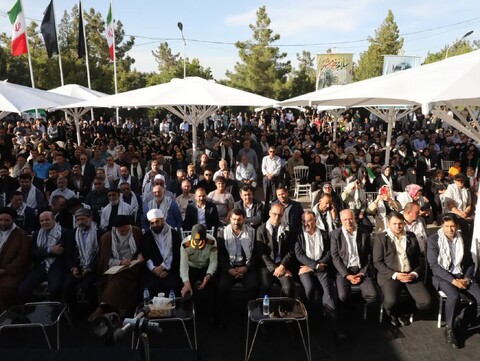 تصاویر/ مراسم هفتمین سالگرد ارتحال حجت‌الاسلام والمسلمین حسنی