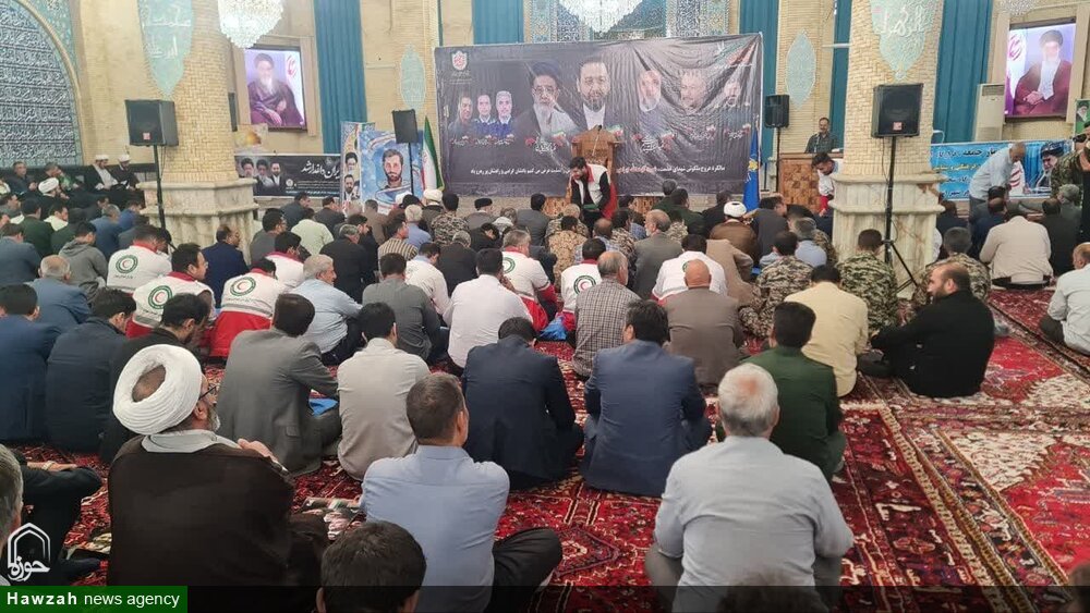 تصاویر/ گرامیداشت شهدای خدمت در بناب