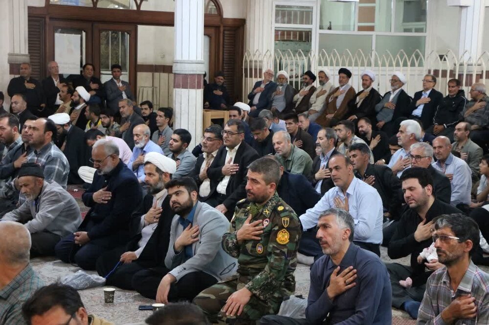 تصاویر/ نخستین سالگرد شهادت شهدای خدمت در خوی