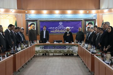 جلسه شورای اداری شهرستان خرمشهر باحضور نماینده ولی فقیه در خوزستان و مدیران استانی +تصاویر