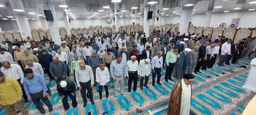 تصاویر/ آیین عبادی سیاسی نمازجمعه شهر جم