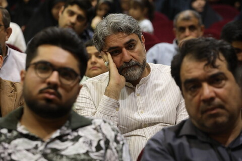 تصاویر / مراسم بزرگداشت شهدای خدمت در هیئت هنر و رسانه