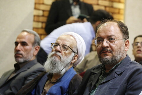 تصاویر / مراسم بزرگداشت شهدای خدمت در هیئت هنر و رسانه