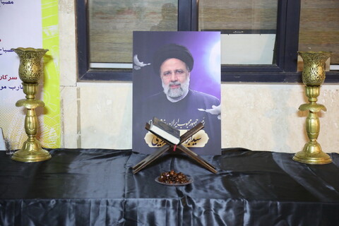 تصاویر / مراسم بزرگداشت شهدای خدمت در هیئت هنر و رسانه