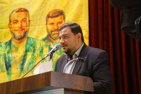 تصاویر / مراسم بزرگداشت شهدای خدمت در هیئت هنر و رسانه