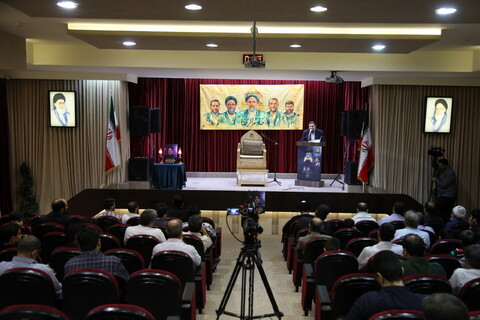 تصاویر / مراسم بزرگداشت شهدای خدمت در هیئت هنر و رسانه