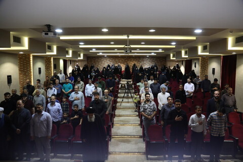 تصاویر / مراسم بزرگداشت شهدای خدمت در هیئت هنر و رسانه