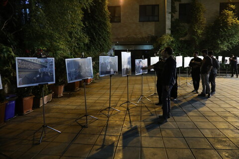 تصاویر / مراسم بزرگداشت شهدای خدمت در هیئت هنر و رسانه