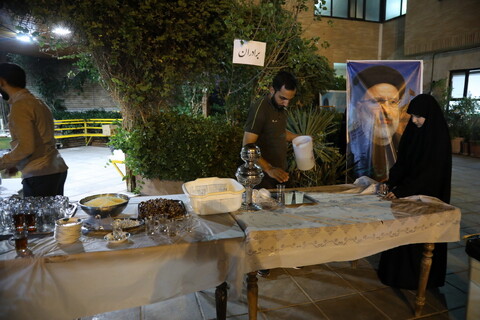 تصاویر / مراسم بزرگداشت شهدای خدمت در هیئت هنر و رسانه