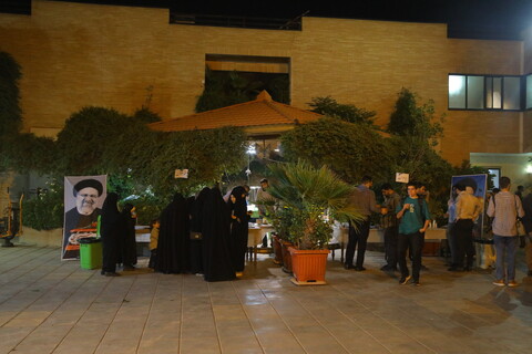 تصاویر / مراسم بزرگداشت شهدای خدمت در هیئت هنر و رسانه