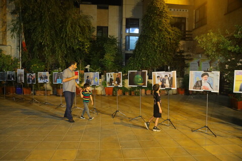 تصاویر / مراسم بزرگداشت شهدای خدمت در هیئت هنر و رسانه