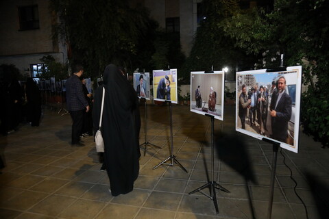 تصاویر / مراسم بزرگداشت شهدای خدمت در هیئت هنر و رسانه