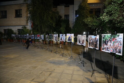 تصاویر / مراسم بزرگداشت شهدای خدمت در هیئت هنر و رسانه