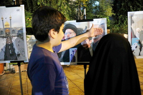 تصاویر / مراسم بزرگداشت شهدای خدمت در هیئت هنر و رسانه