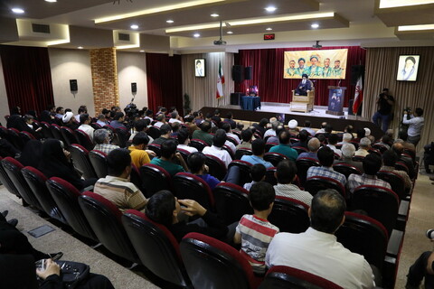 تصاویر / مراسم بزرگداشت شهدای خدمت در هیئت هنر و رسانه