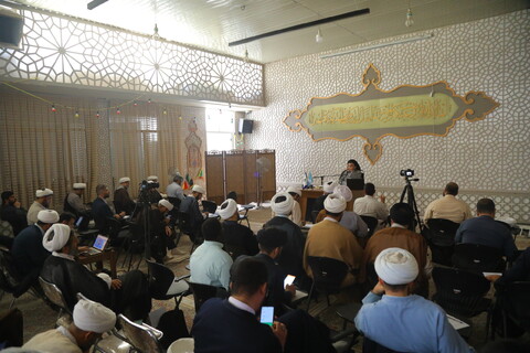 تصاویر / نشست علمی با موضوع " غدیر و ضرورت امام الهی "