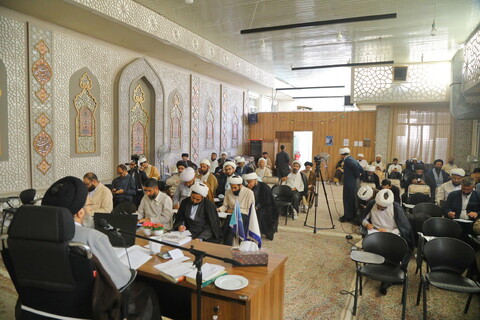 تصاویر / نشست علمی با موضوع " غدیر و ضرورت امام الهی "