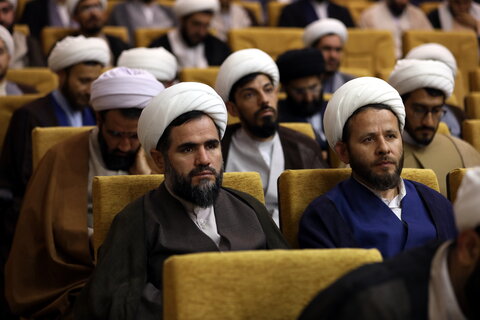 تصاویر / نشست مدیر حوزه های علمیه با مسئولین، مدیران، معاونین و اساتید مدارس علمیه آذربایجان غربی